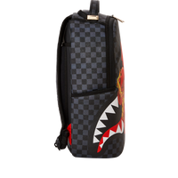 SPRAYGROUND® BACKPACK CHASE BANK: DIABLO BACK AT IT (GREY) (DLXV)