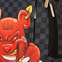 SPRAYGROUND® BACKPACK CHASE BANK: DIABLO BACK AT IT (GREY) (DLXV)