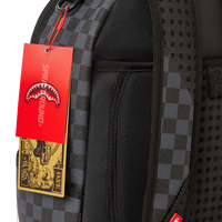 SPRAYGROUND® BACKPACK CHASE BANK: DIABLO BACK AT IT (GREY) (DLXV)