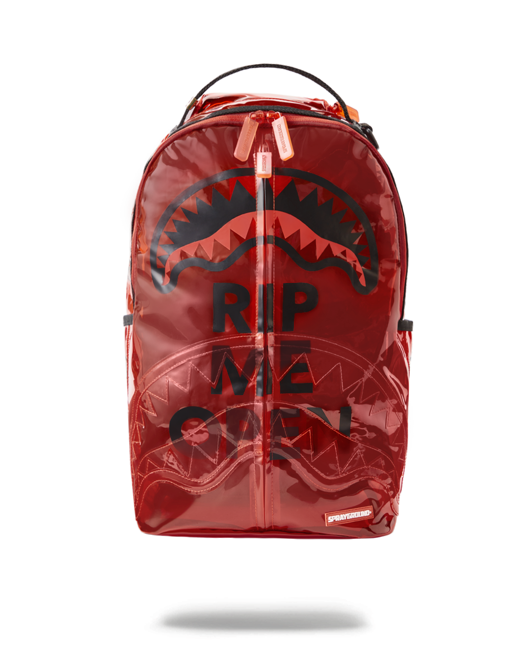 Red Transparent Backpack