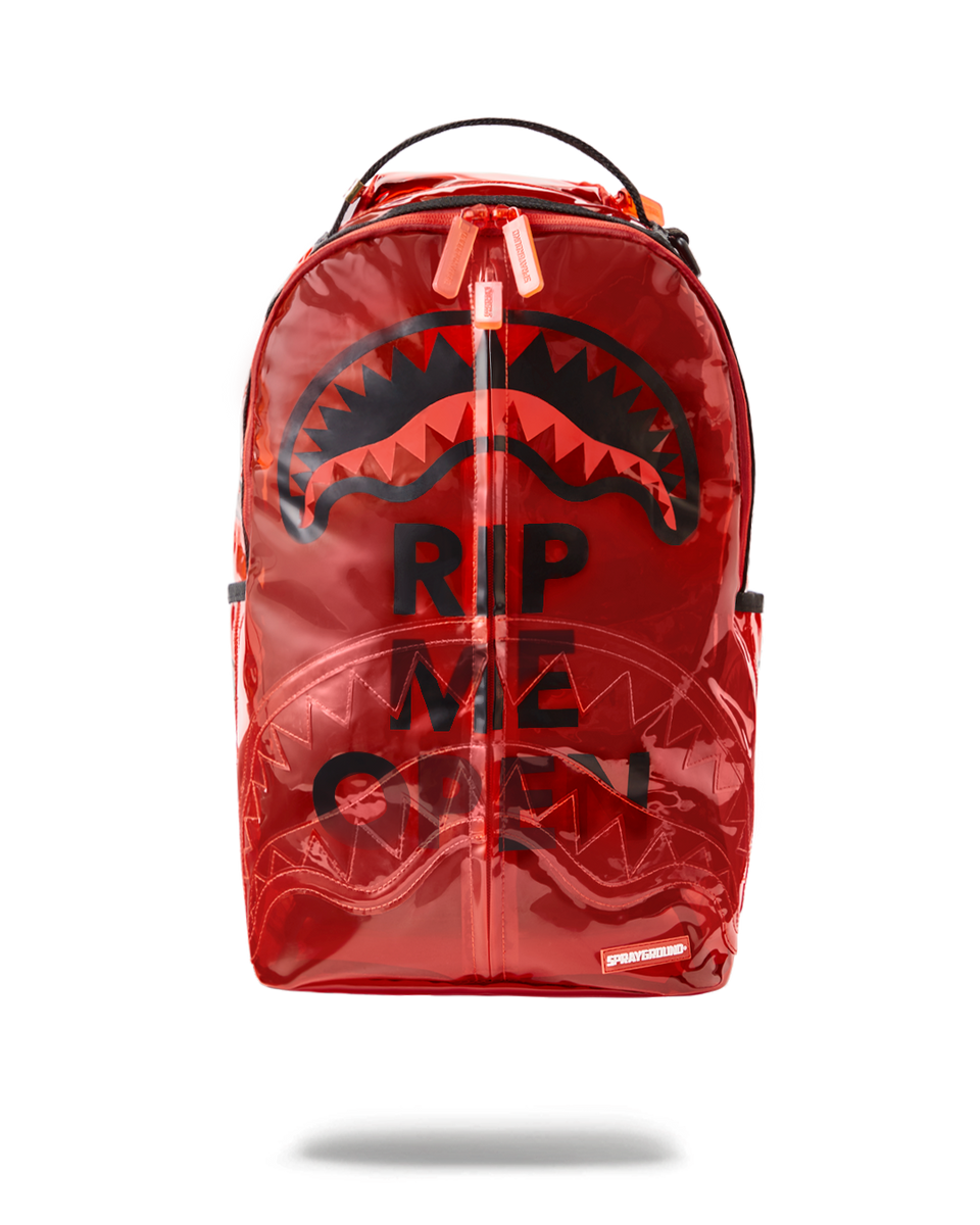 RIP ME OPEN RED VINYL SPRAYGROUND