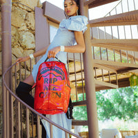 SPRAYGROUND® BACKPACK RIP ME OPEN (RED) (VINYL)