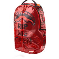 SPRAYGROUND® BACKPACK RIP ME OPEN (RED) (VINYL)