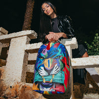 SPRAYGROUND® BACKPACK HEAR MY ROAR A.i.6 SANDFLOWER COLLAB BACKPACK (DLXV)