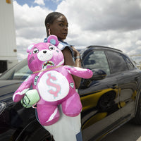 SPRAYGROUND® BACKPACK PINK PUNK MONEYBEAR TEDDYBEAR BACKPACK