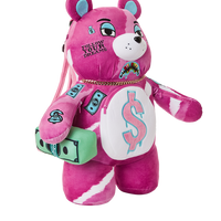 SPRAYGROUND® BACKPACK PINK PUNK MONEYBEAR TEDDYBEAR BACKPACK