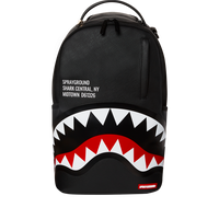 SPRAYGROUND® BACKPACK SHARK CENTRAL (BLACK) (DLXV)