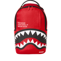 SPRAYGROUND® BACKPACK SHARK CENTRAL (RED) (DLXV)