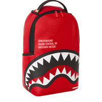 SPRAYGROUND® BACKPACK SHARK CENTRAL (RED) (DLXV)