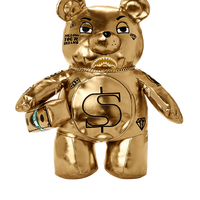 SPRAYGROUND® BACKPACK GOLD RUSH MONEYBEAR TEDDYBEAR BACKPACK