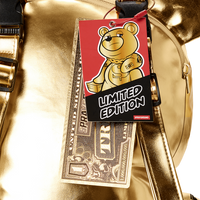 SPRAYGROUND® BACKPACK GOLD RUSH MONEYBEAR TEDDYBEAR BACKPACK