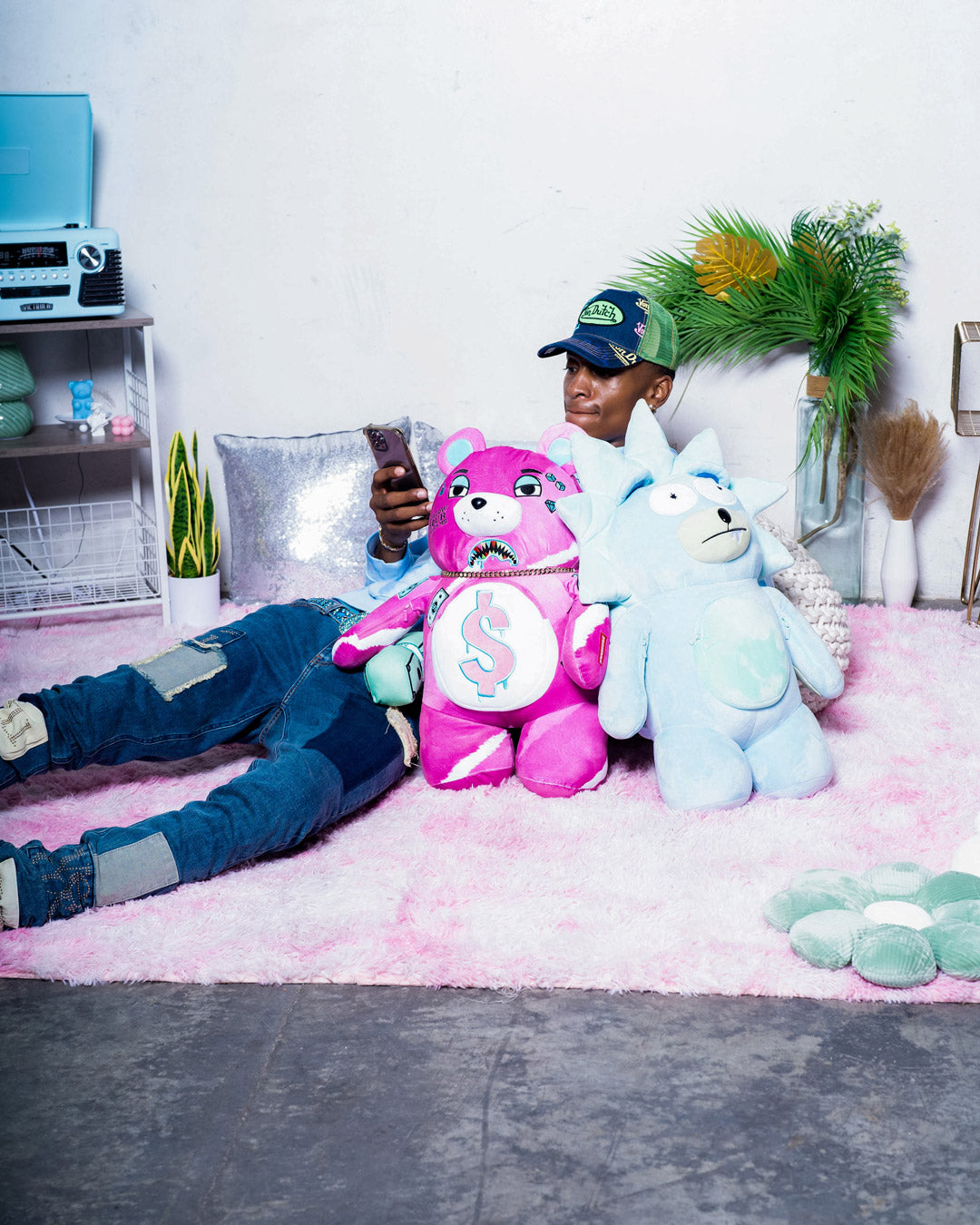 SPRAYGROUND® BACKPACK TEDDY RICK MONEYBEAR TEDDYBEAR BACKPACK