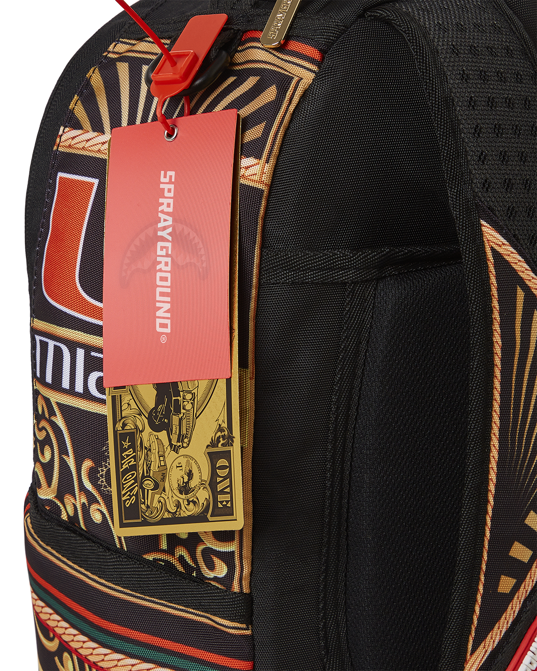 SPRAYGROUND® BACKPACK UNIVERSITY OF MIAMI BACKPACK (DLXR)