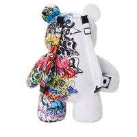 SPRAYGROUND® BACKPACK HALF GRAFF MONEYBEAR TEDDYBEAR BACKPACK