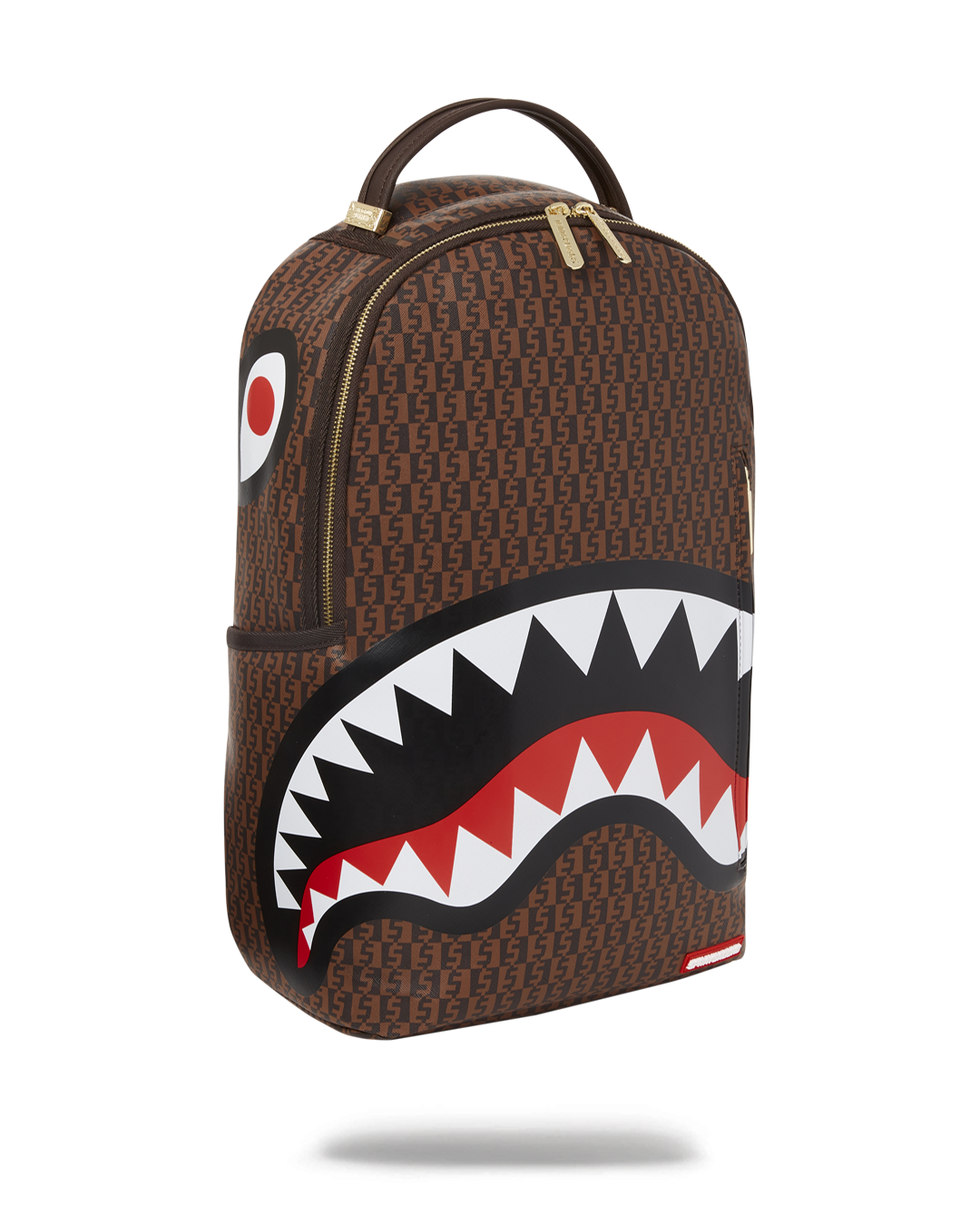 brown sprayground backpack