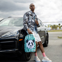 SPRAYGROUND® BACKPACK PANDA COZY VELOUR FUR BACKPACK