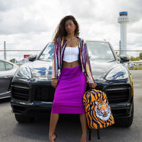 SPRAYGROUND® BACKPACK TIGER COZY VELOUR FUR BACKPACK
