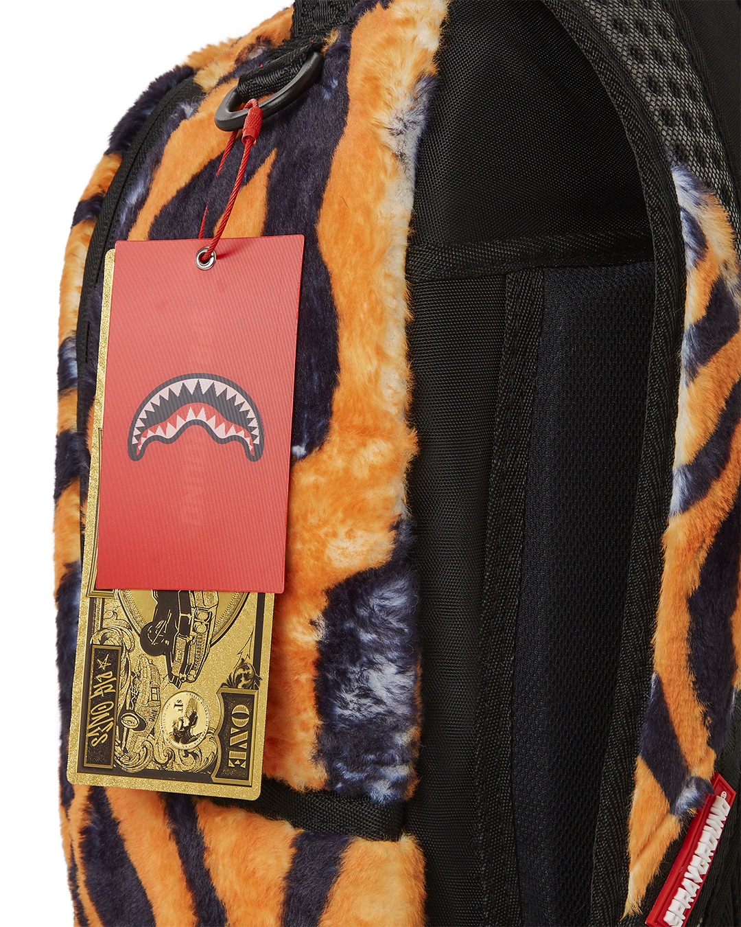SPRAYGROUND® BACKPACK TIGER COZY VELOUR FUR BACKPACK