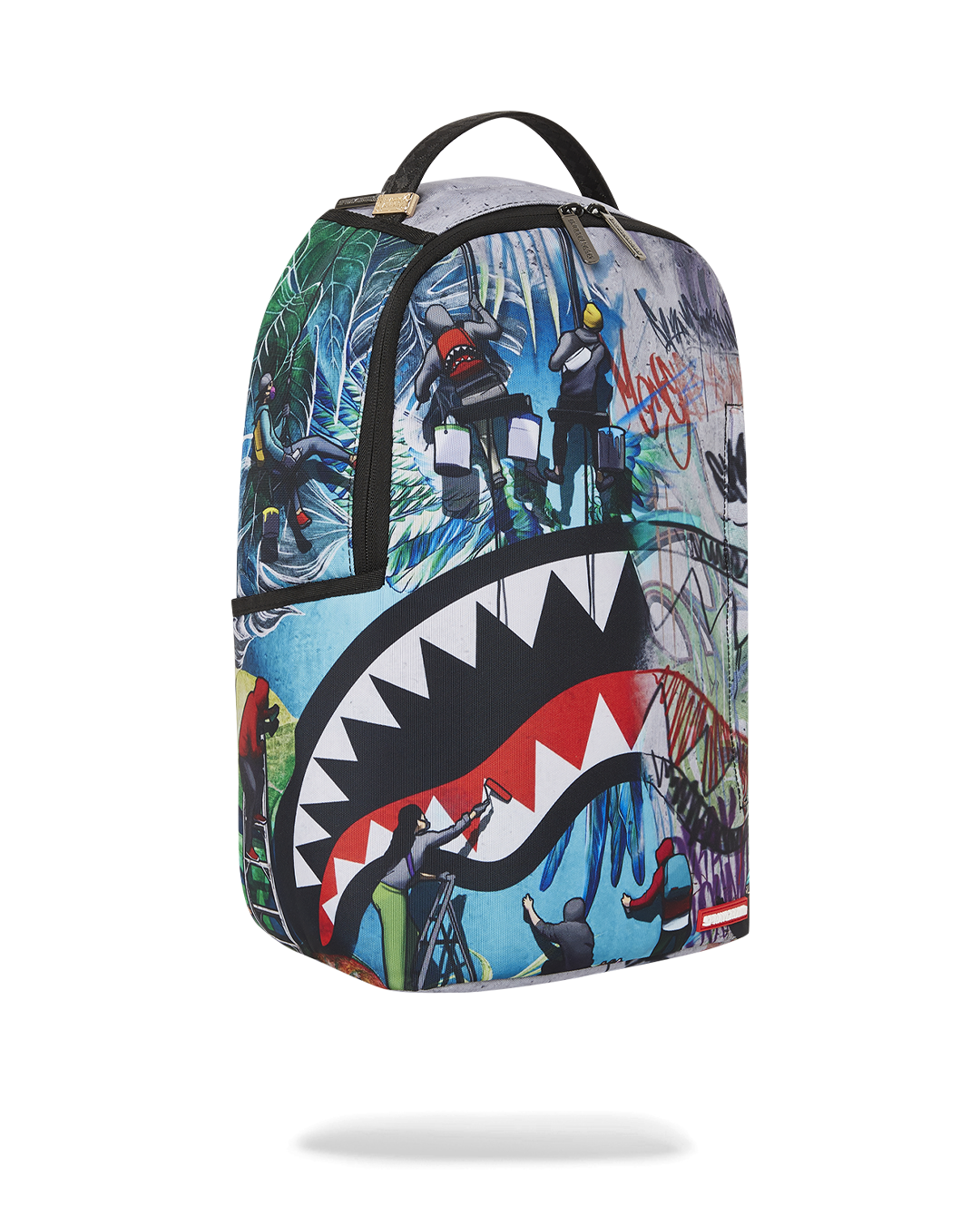 Sprayground, Bags, Blue Bape Backpack