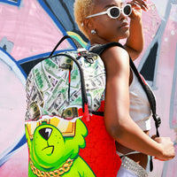 SPRAYGROUND® BACKPACK MONEY BEAR STEADY TRIPPIN BACKPACK