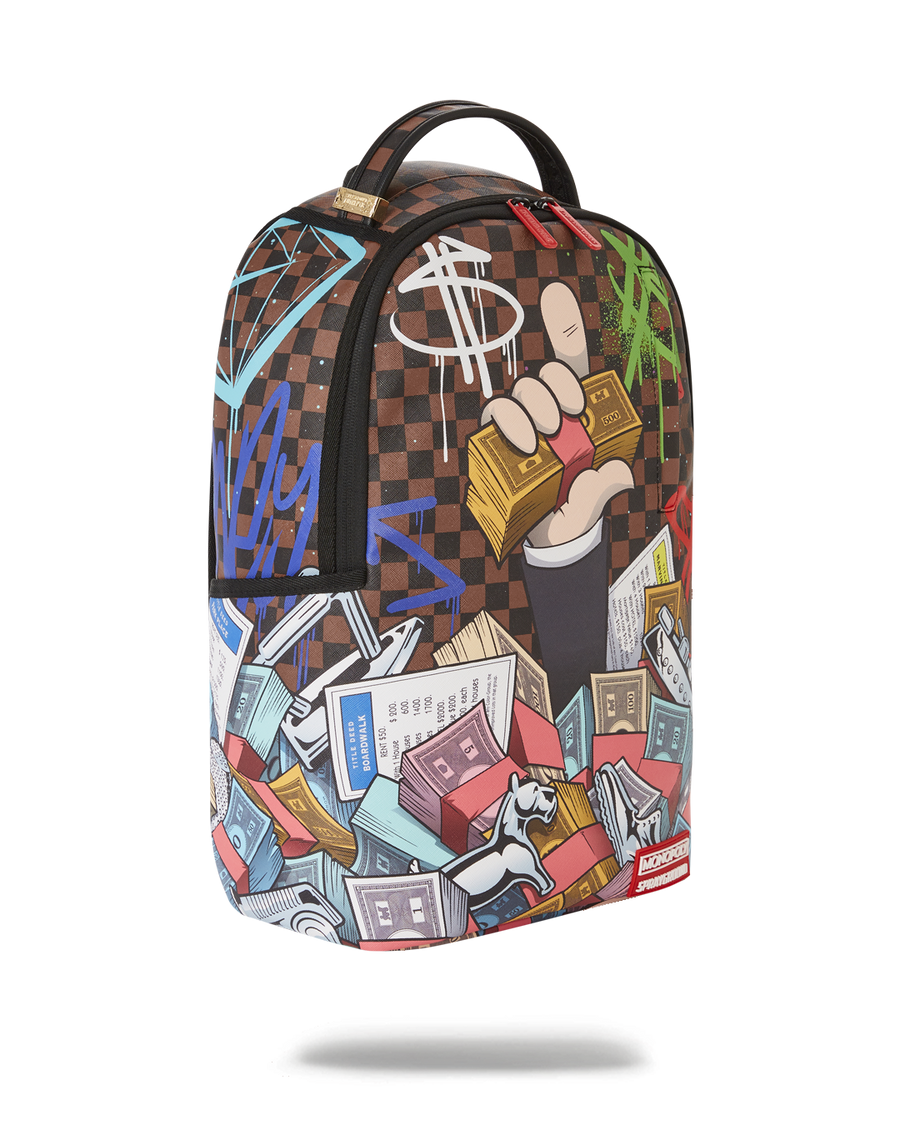 SPRAYGROUND® BACKPACK MONOPOLY CAN NEVER BE TOO RICH (DLXV)