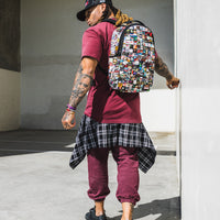 SPRAYGROUND® BACKPACK EXIT ART COLLAB BACKPACK (DLXV)