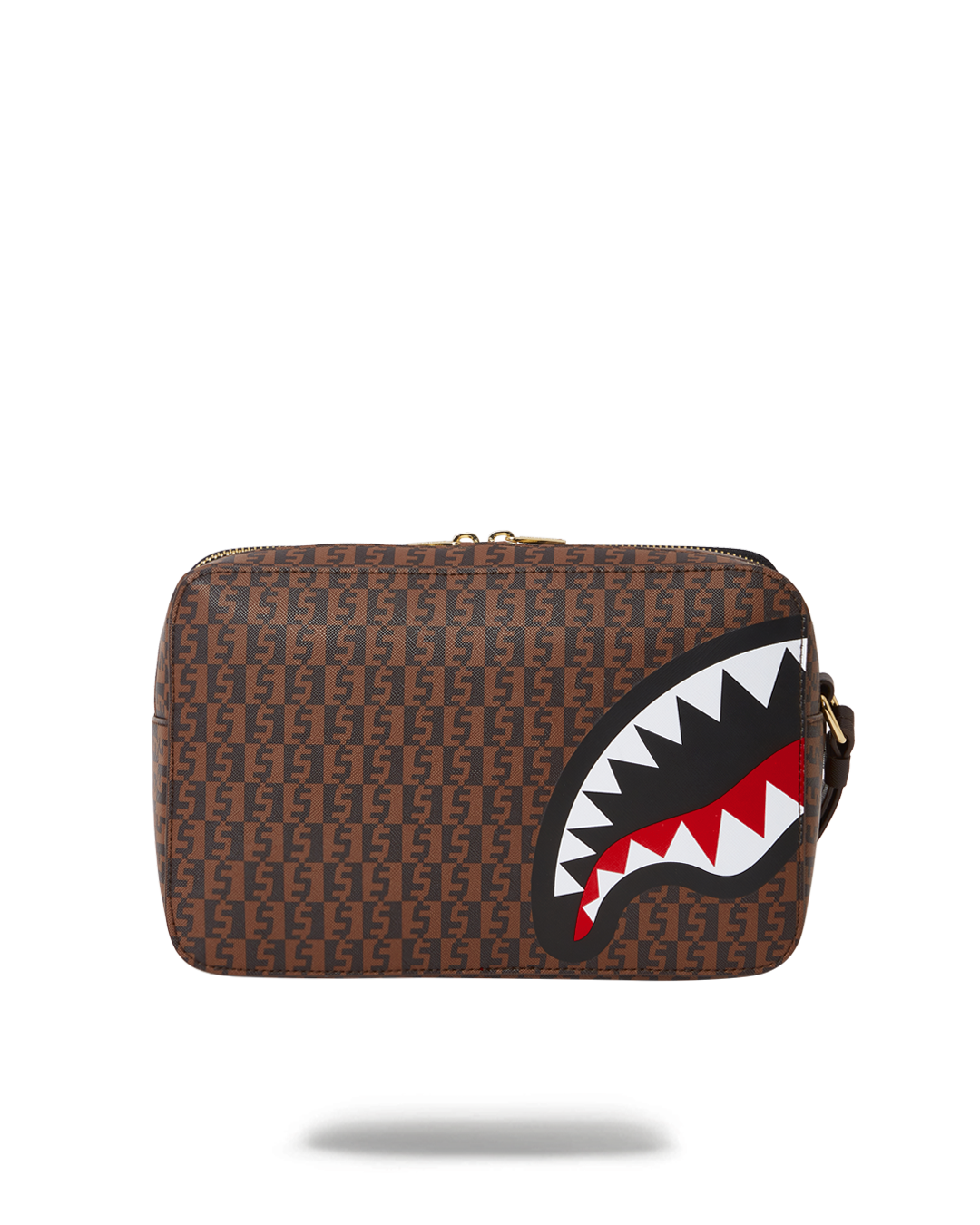 SPRAYGROUND® TOILETRY CASHIN CHECKS TOILETRY BAG