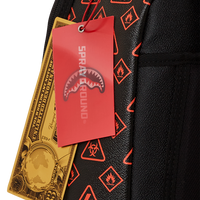 SPRAYGROUND® BACKPACK YOU BEEN WARNED BACKPACK (DLXV)