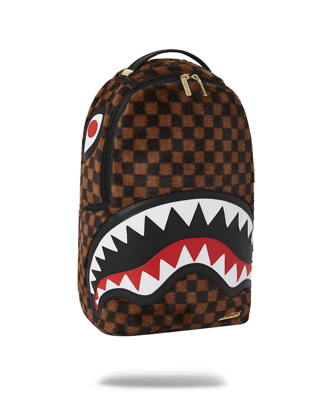 SPRAYGROUND: Fur Sharks in Paris Checkered Backpack – 85 86