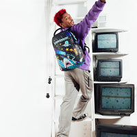 SPRAYGROUND® BACKPACK WTF ALIEN INVASION BACKPACK (DLXV)