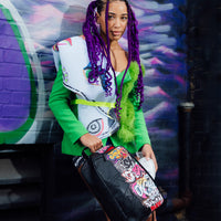 SPRAYGROUND® DUFFLE HALF GRAFF NIGHT SNEAKER HOLDER