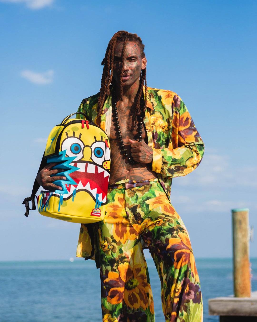 SPRAYGROUND® BACKPACK SPONGEBOB SHARKBITE BACKPACK (DLXV)