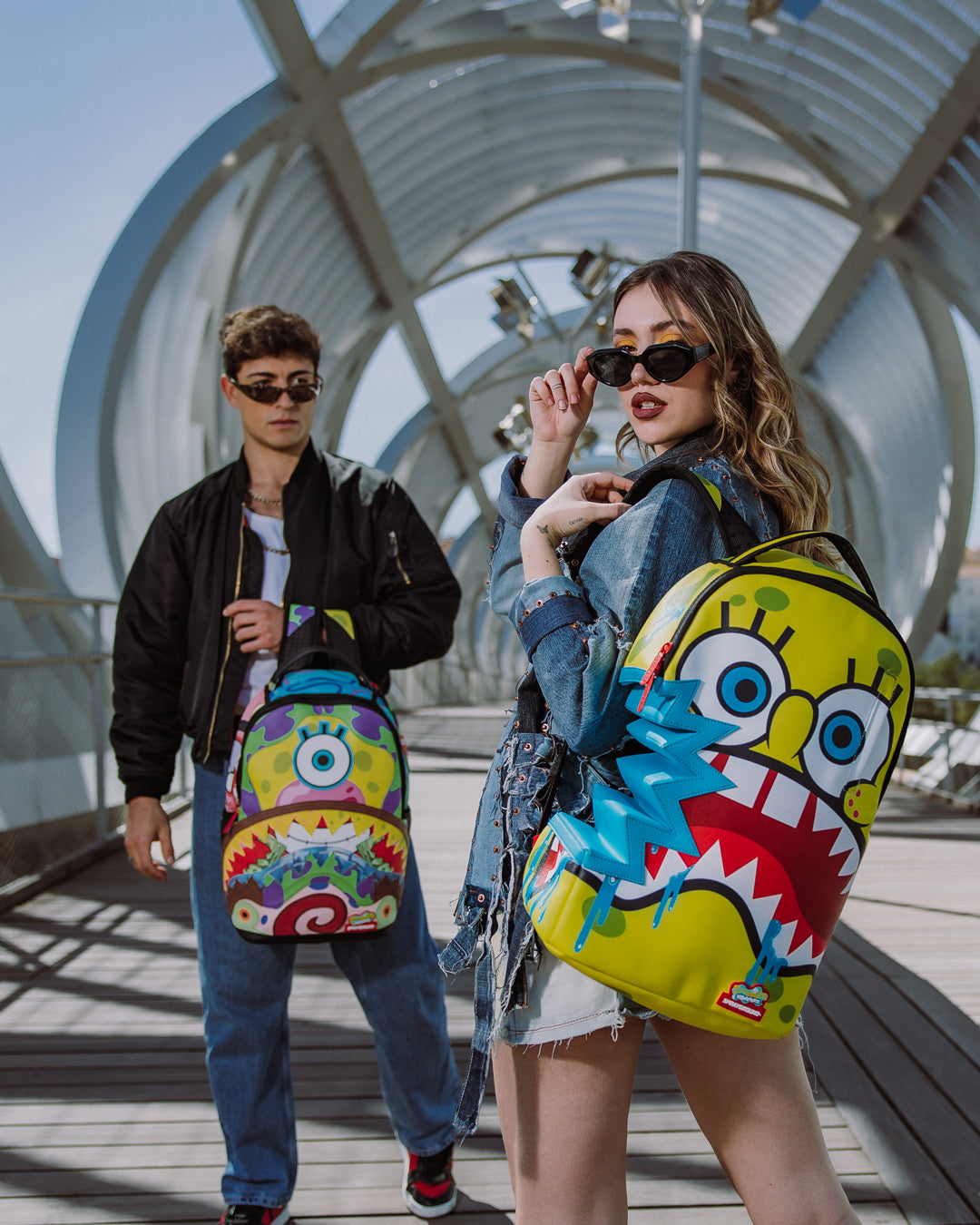 SPRAYGROUND® BACKPACK SPONGEBOB SHARKBITE BACKPACK (DLXV)