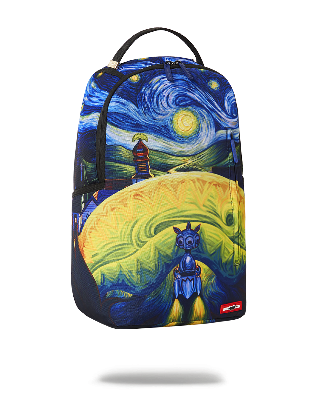 SPRAYGROUND GLOBAL MOGUL POPAGANDA RON ENGLISH MINI DUFFLE