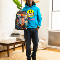 SPRAYGROUND® BACKPACK THE RARE DBD GRIN SHARK PORTRAIT BY RON ENGLISH- SUPER LIMITED EDITION