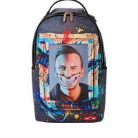 SPRAYGROUND® BACKPACK THE RARE DBD GRIN SHARK PORTRAIT BY RON ENGLISH- SUPER LIMITED EDITION