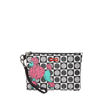 SPRAYGROUND® POUCHETTE POODLE CHECK RON ENGLISH COLLAB POUCHETTE