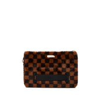 SPRAYGROUND® POUCHETTE FURRR SHARKS IN PARIS CROSSOVER CLUTCH