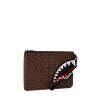 SPRAYGROUND® POUCHETTE FRENZY SHARKS CROSSOVER CLUTCH