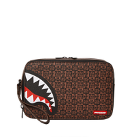 SPRAYGROUND® TOILETRY FRENZY SHARKS TOILETRY BAG