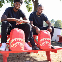 SPRAYGROUND® BACKPACK KING OF KINGS SHEDEUR & SHILO SANDERS SHARK BACKPACK