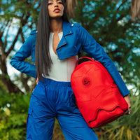 SPRAYGROUND® BACKPACK HEAVY METAL SHARK RED BACKPACK (DLXV)