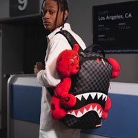 SPRAYGROUND® BACKPACK DIABLO PLUSH WRAPAROUND BACKPACK (DLXV)