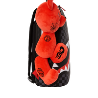 SPRAYGROUND® BACKPACK DIABLO PLUSH WRAPAROUND BACKPACK (DLXV)