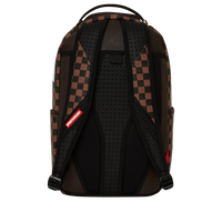 SPRAYGROUND® BACKPACK EXTERIOR GOLD ZIP POCKET SHARKS IN PARIS BACKPACK (DLXV)