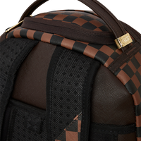 SPRAYGROUND® BACKPACK EXTERIOR GOLD ZIP POCKET SHARKS IN PARIS BACKPACK (DLXV)