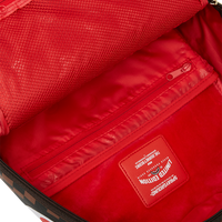 SPRAYGROUND® BACKPACK EXTERIOR GOLD ZIP POCKET SHARKS IN PARIS BACKPACK (DLXV)
