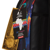 SPRAYGROUND® BACKPACK A.I.8 AFRICAN INTELLIGENCE PLANET UTOPIA BACKPACK (DLXV)