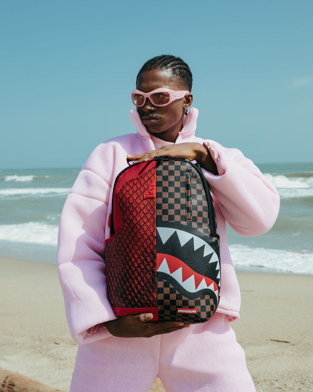 Sprayground split backpack Clearance