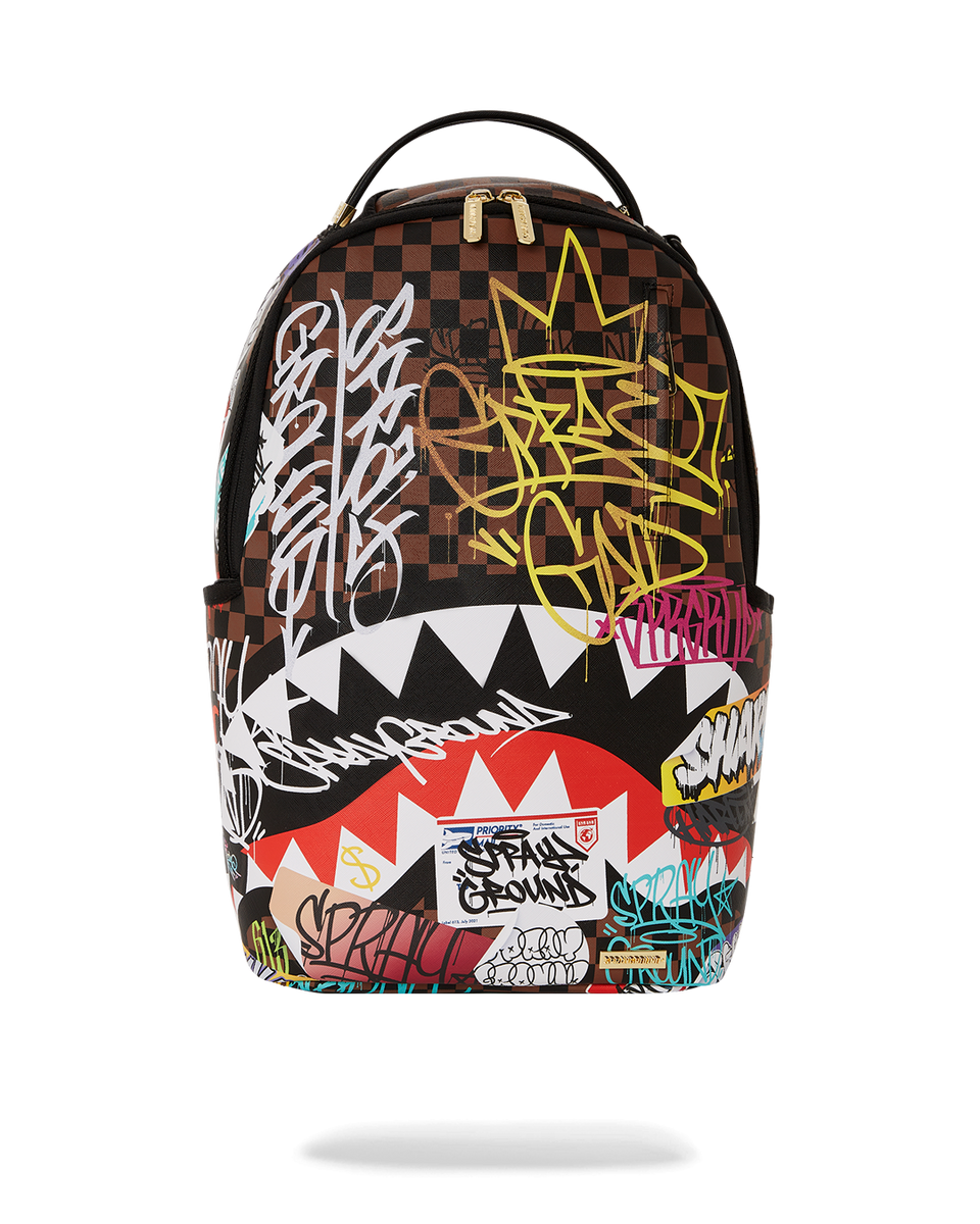 SHARKS IN PARIS THE RIZZ BACKPACK DLXV SPRAYGROUND